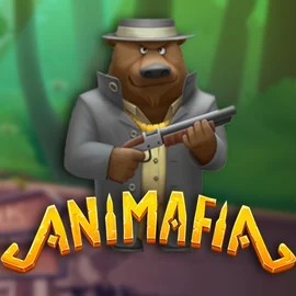 Slots logo of Animafia from Peter & Sons at Casoola Casino