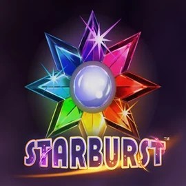 Starburst game by NetEnt – logo hosted on Casoola Casino
